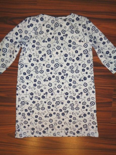 Nádherné květované šaty - modrobílé, palomino,128