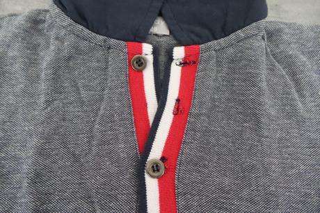 Tričko s límečkem marandy, 122