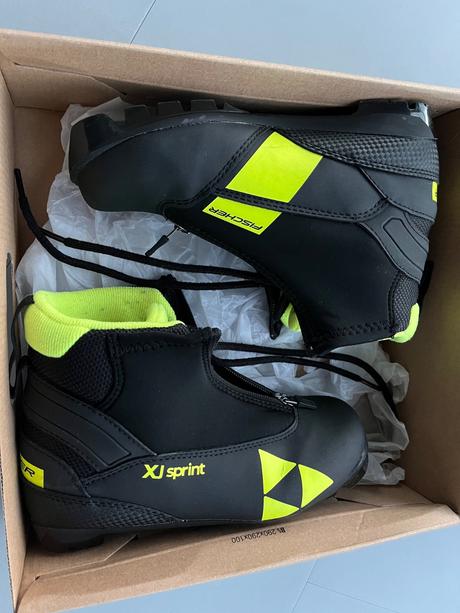 Boty na běžky xj sprint jr eu 35 unisex fischer, fischer,35