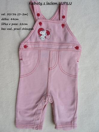 Kalhoty s laclem zn. lupilu, lupilu,50