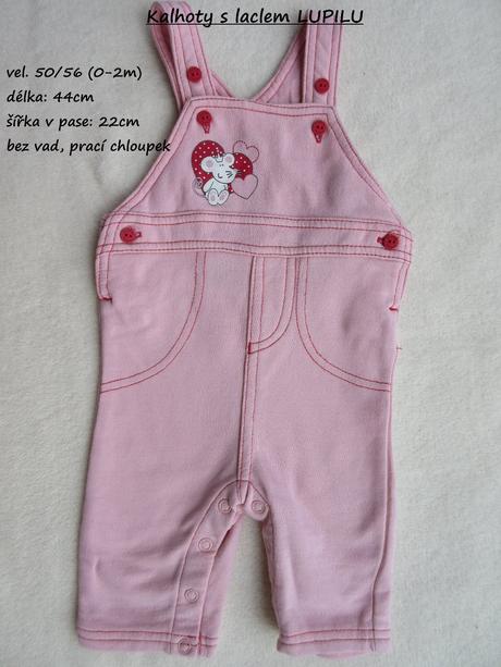 Kalhoty s laclem zn. lupilu, lupilu,50