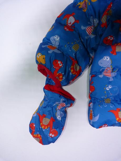 Zimní bunda s rukavičkami vel.68, m&co,68