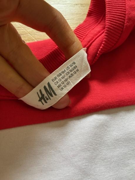 Tričko s nápisem, h&m,158