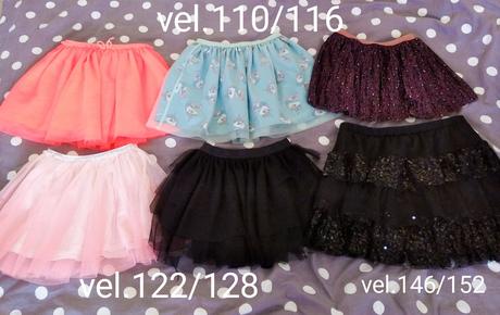 Sukně, 104–116