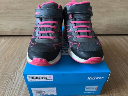 Dívčí vycházkové celoroční boty - richter, vel. 36, richter,36