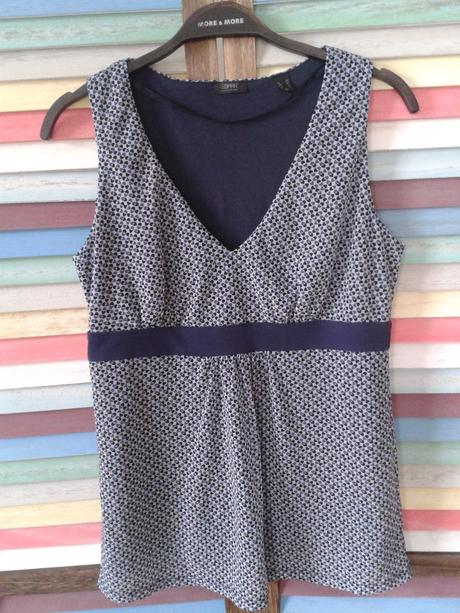Top, triko bez rukávů esprit collection vel. m, esprit,m