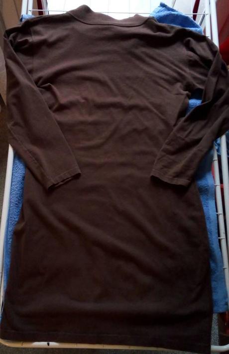 Hnědé šaty vel.m - l, m