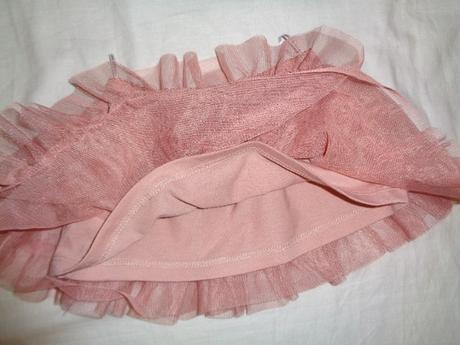 Krásná starorůžová tutu sukýnka, baby club,68