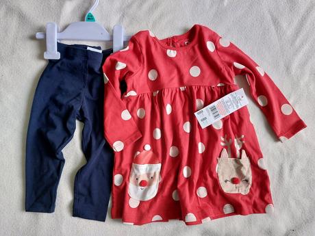 Nový vánoční set vel.80, 74 / 80