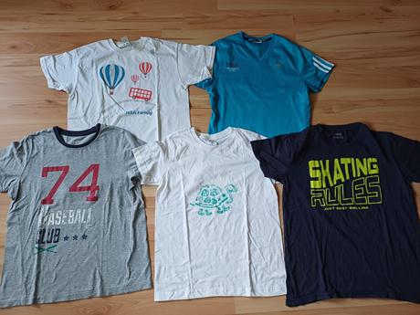 Sada 5x tričko vel.158/164, 158