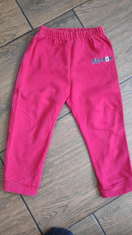 Tepláky vel.98, reebok,98