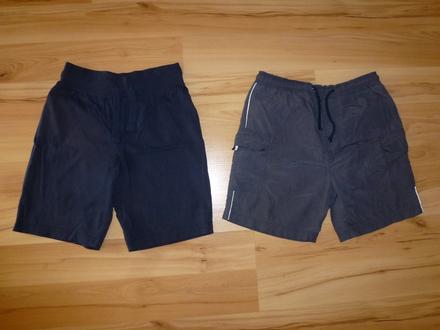 2x kraťasy vel. 134/140, 134