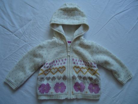 Oteplený svetr s kapucí, f&f,86