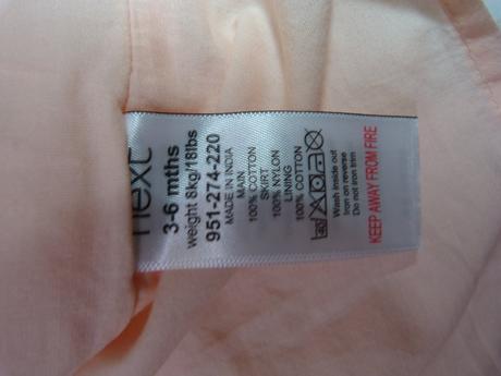 Next krásné letní šatičky vel. 68, next,68