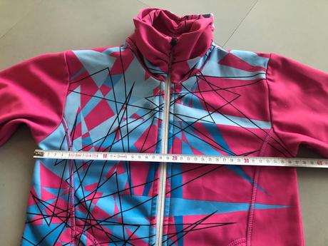 Funkční mikina gasso stojáček růžová 128cm 6-7let, 128