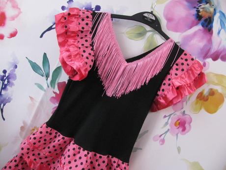 Maškarní kostým-španělská tanečnice, bolero, 