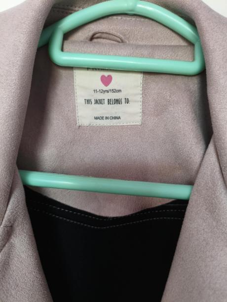 Sako dívčí samet, primark,152