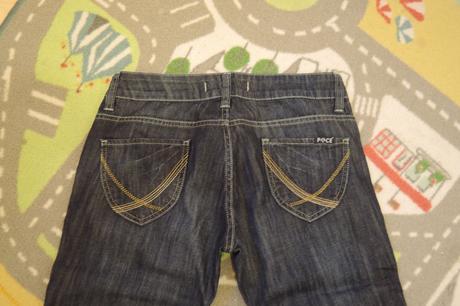 Džínové 3/4 kalhoty, 38