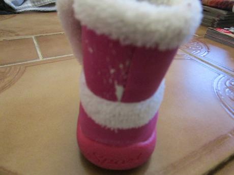 Pěkné kot. zimní botičky, snadné obouvání, č. 25, 25