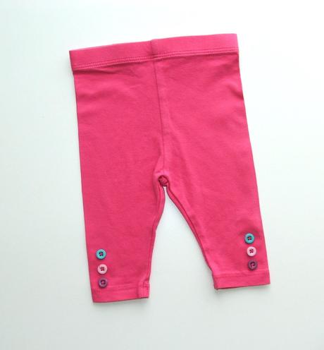 K365 růžové legíny vel. 62, tu,62