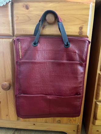 Krásná kožená taška mandarina duck,