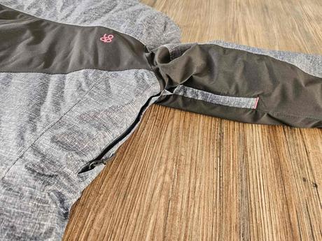 Zimní lyžařská bunda loap šedá černá růžová xs, loap,xs