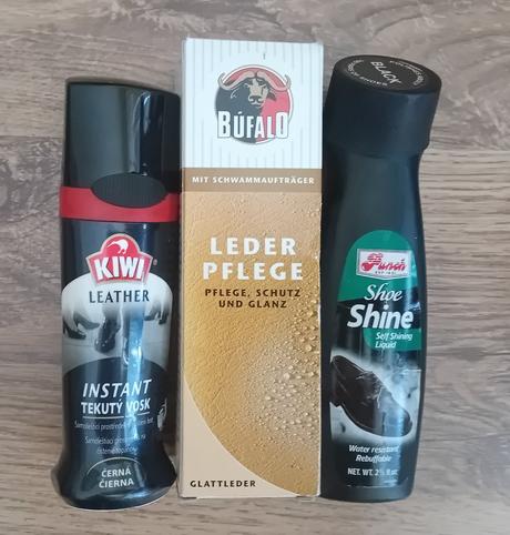 Ošetřovací přípravky na boty,