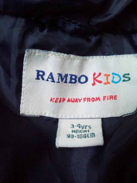Mikina zn.rambokids,vel.98/104, 98