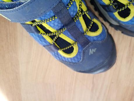 Sandále crossové dětské, quechua,36