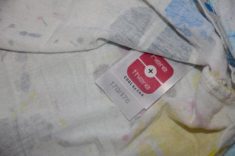 164 170 176 vzorovaná tunika, c&a,164