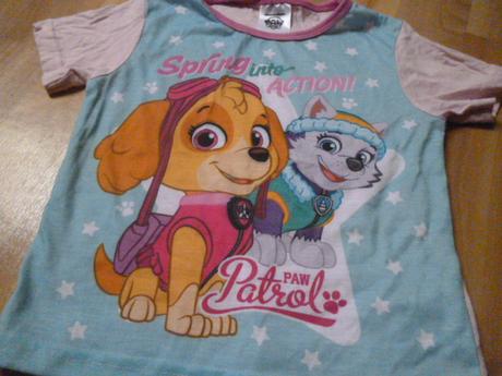 Triko tlapková patrola 2-3, 98