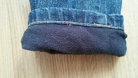 Zimní zateplené džíny tchibo vel. 86/92, tchibo,92