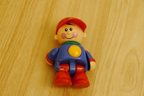 Panacek chrastitko - 1. hracka,