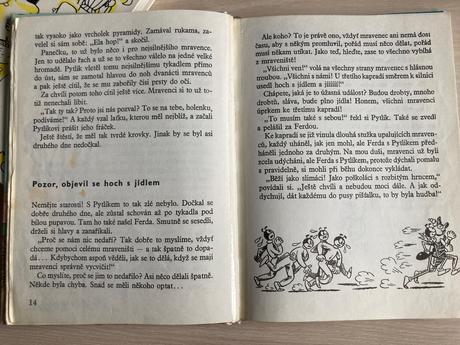 Knížka - ferda mravenec, 