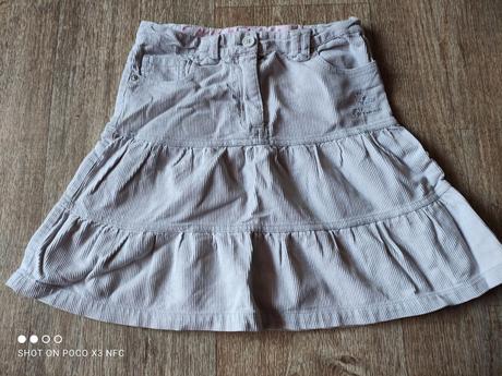 Manžestrová sukýnka s reg.pasu, 110