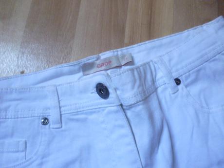 Riflové 3/4 kalhoty vel.xl pro maminy, xl