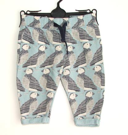 W162 tepláky s tučňáky vel. 68, marks & spencer,68