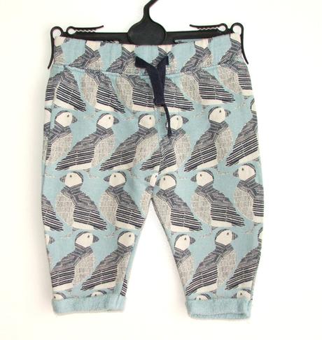 W162 tepláky s tučňáky vel. 68, marks & spencer,68