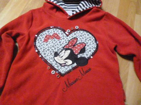 Flís mikina 3-4, disney,104