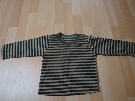 Triko s dlouhým rukávem - proužkované, vel. 98, 98