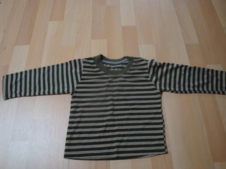Triko s dlouhým rukávem - proužkované, vel. 98, 98