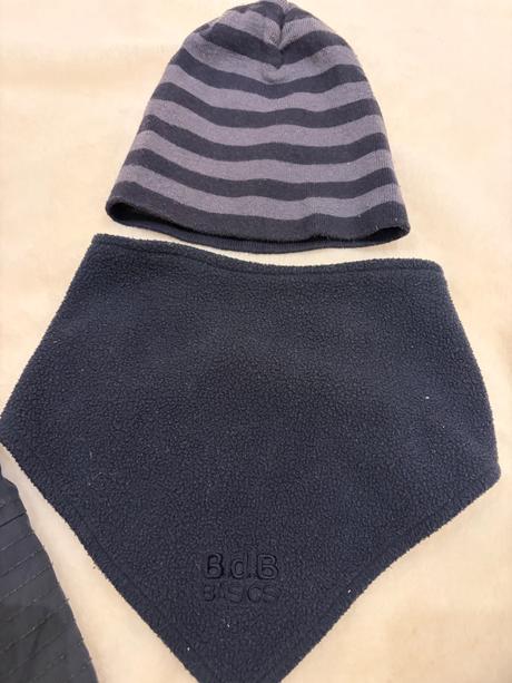 Zimní bunda s.oliver 92/98 / sada / čepice / šály, 86–98