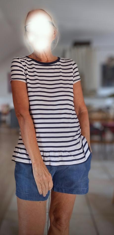Pruhované tričko, orsay,s