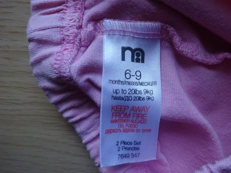 2x tepláčky, vel. 74, mothercare,74