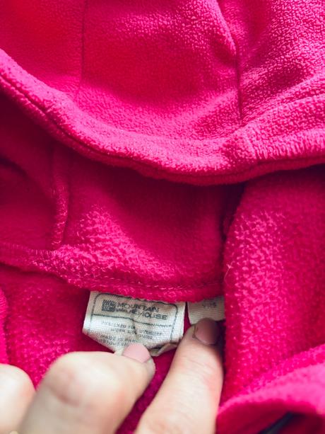 Mikina flecová - v.7/8 let, mountain warehouse,128