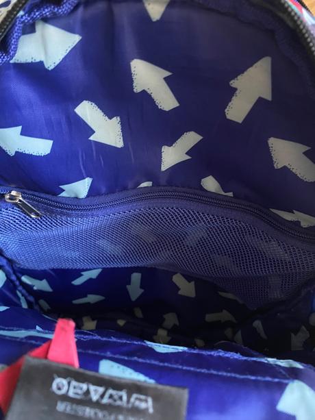 Školní batoh topgal mira 19019 + pláštěnka topgal, 
