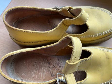 Celokožené baleríny, kickers,37
