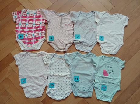 Body krátký rukáv 68, 68