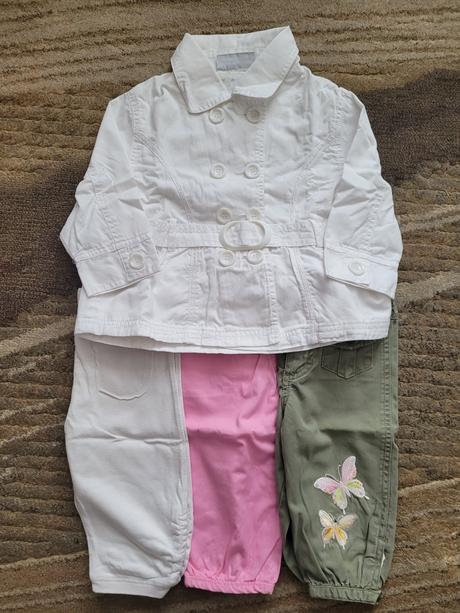 Letní set oblečení pro holčičku vel. 74/80, 68–80