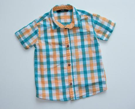 P77 chlapecká košile krátký rukáv vel. 98, george,98